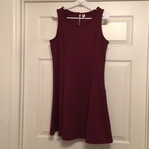 Burgundy Dress